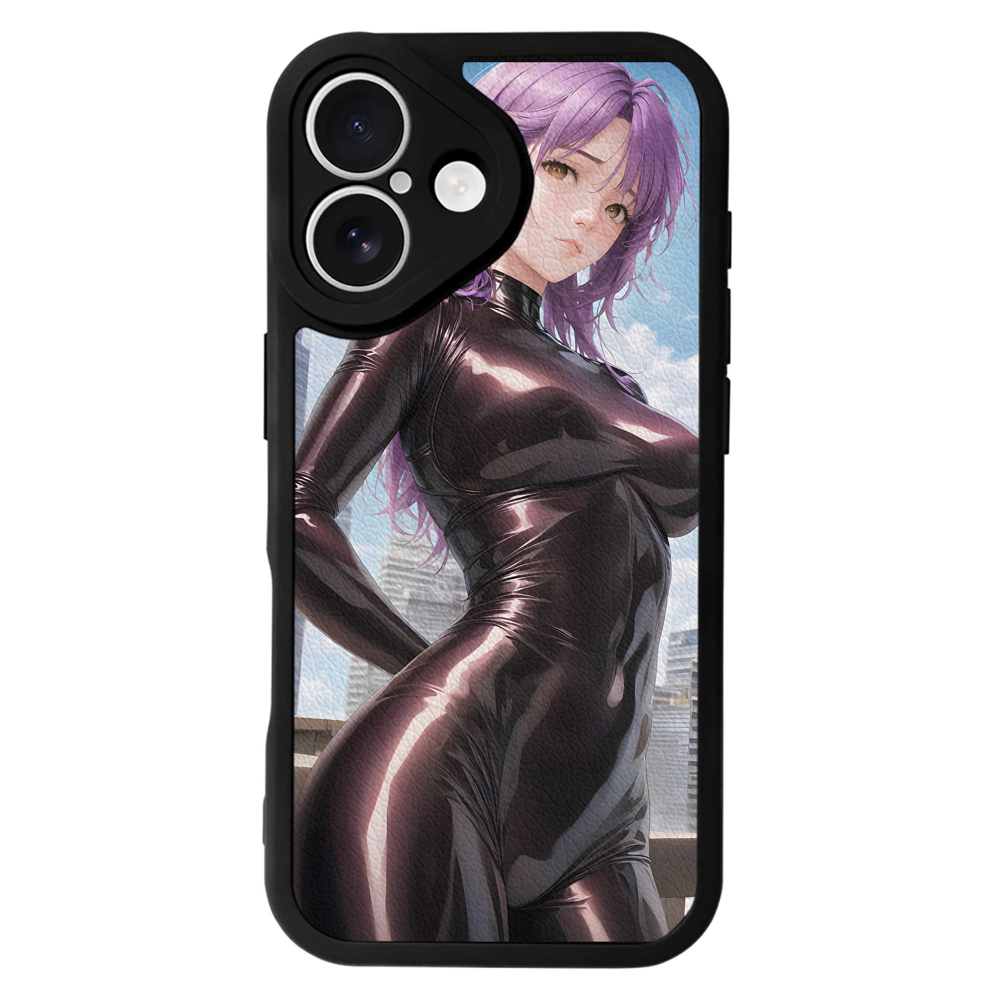 （画像用） EVA 新世紀エヴァンゲリオン 【iPhone 16シリーズ対応】シリコンスマホケース（レザー調） 材質：シリコン